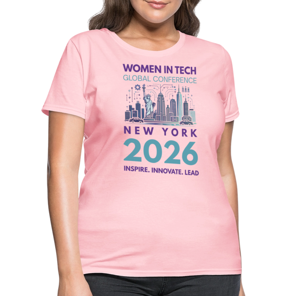 Women's T-Shirt - Women in Tech Global Conference Collection - pink