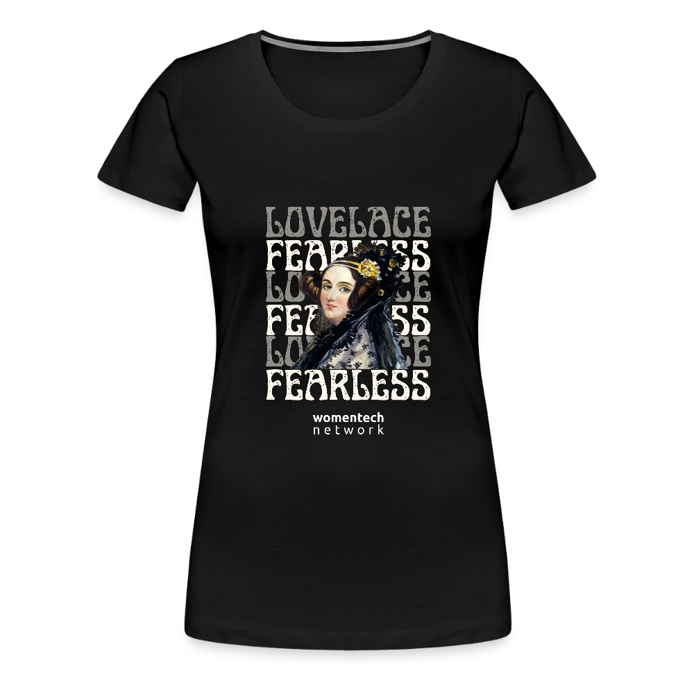 Women’s Premium T-Shirt - Ada Lovelace Edition - black