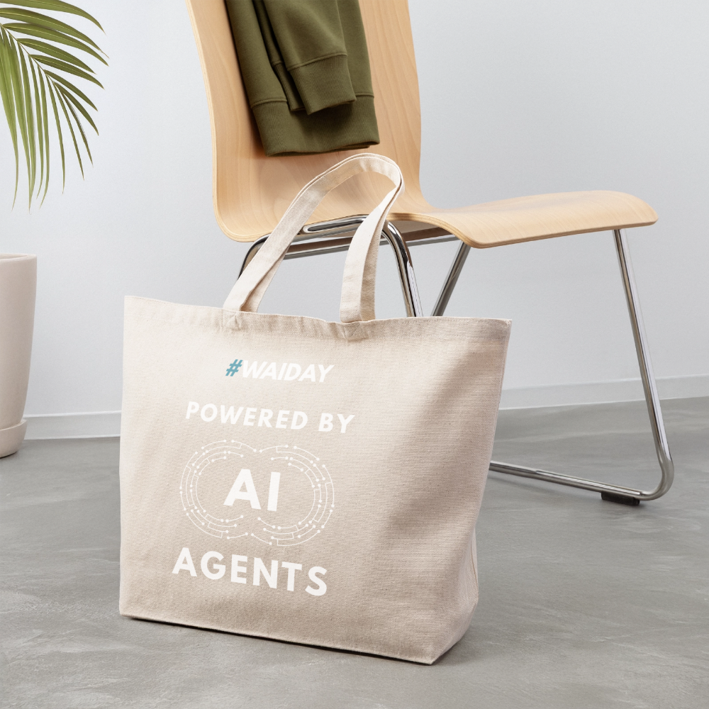 Eco-Friendly Cotton Tote - Women In AI Day Edition - natural