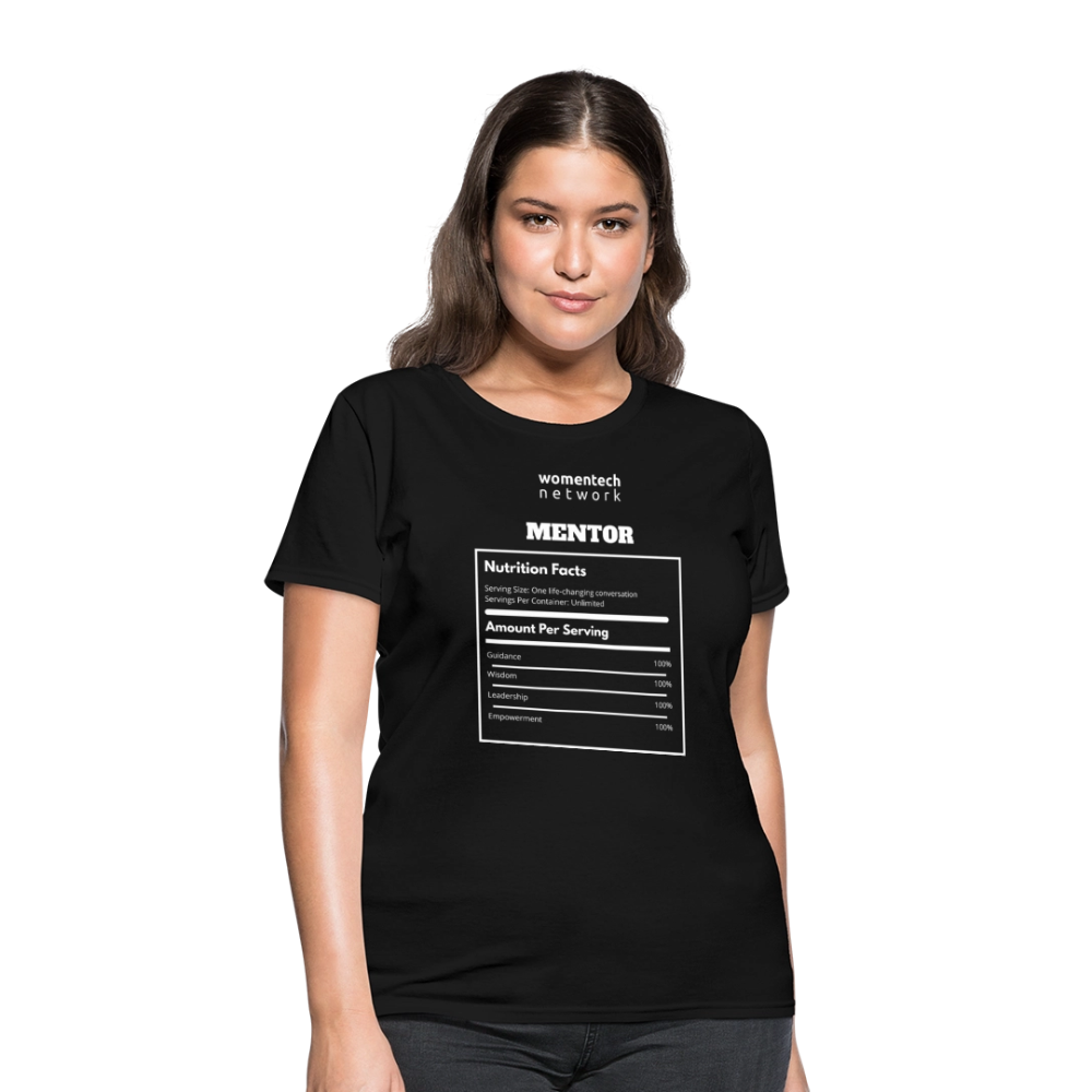 Women's T-Shirt - National Mentoring Day Edition - black