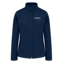 Load image into Gallery viewer, Women’s Soft Shell Jacket - navy
