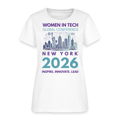 Women's T-Shirt - Women in Tech Global Conference Collection - white