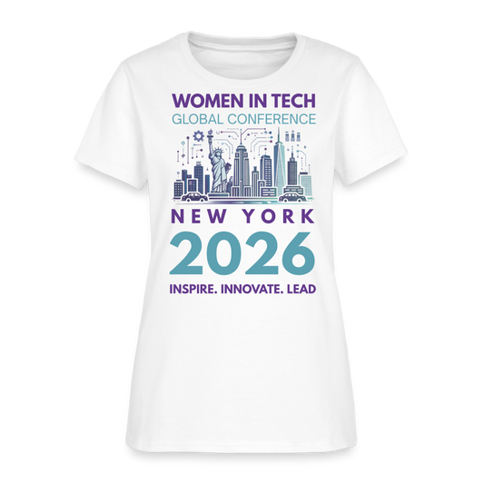 Women's T-Shirt - Women in Tech Global Conference Collection - white