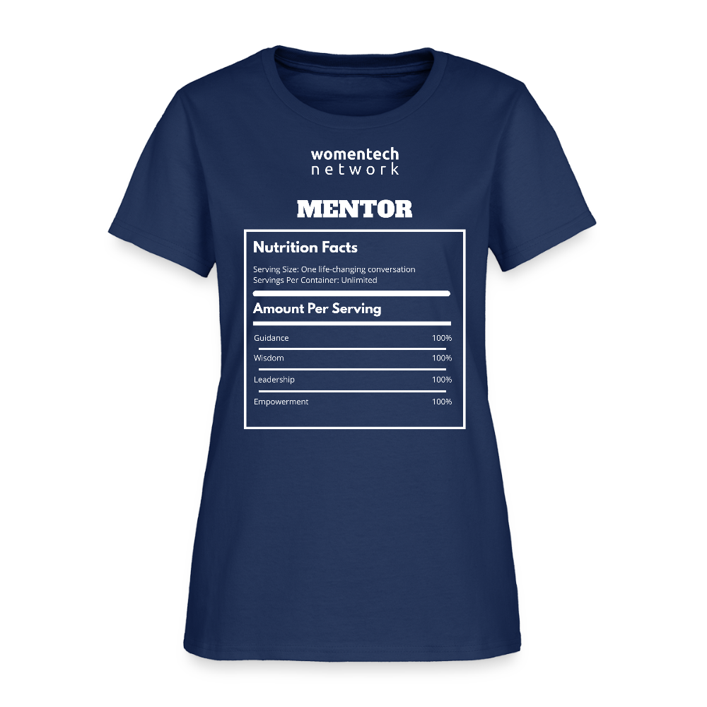 Women's T-Shirt - National Mentoring Day Edition -  blue dusk