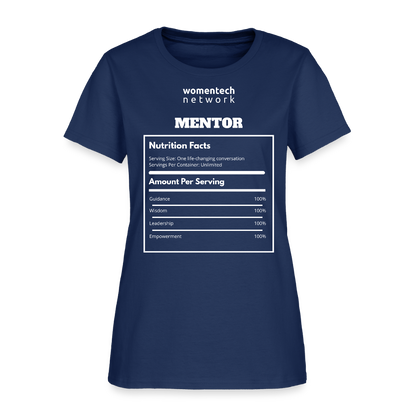 Women's T-Shirt - National Mentoring Day Edition -  blue dusk