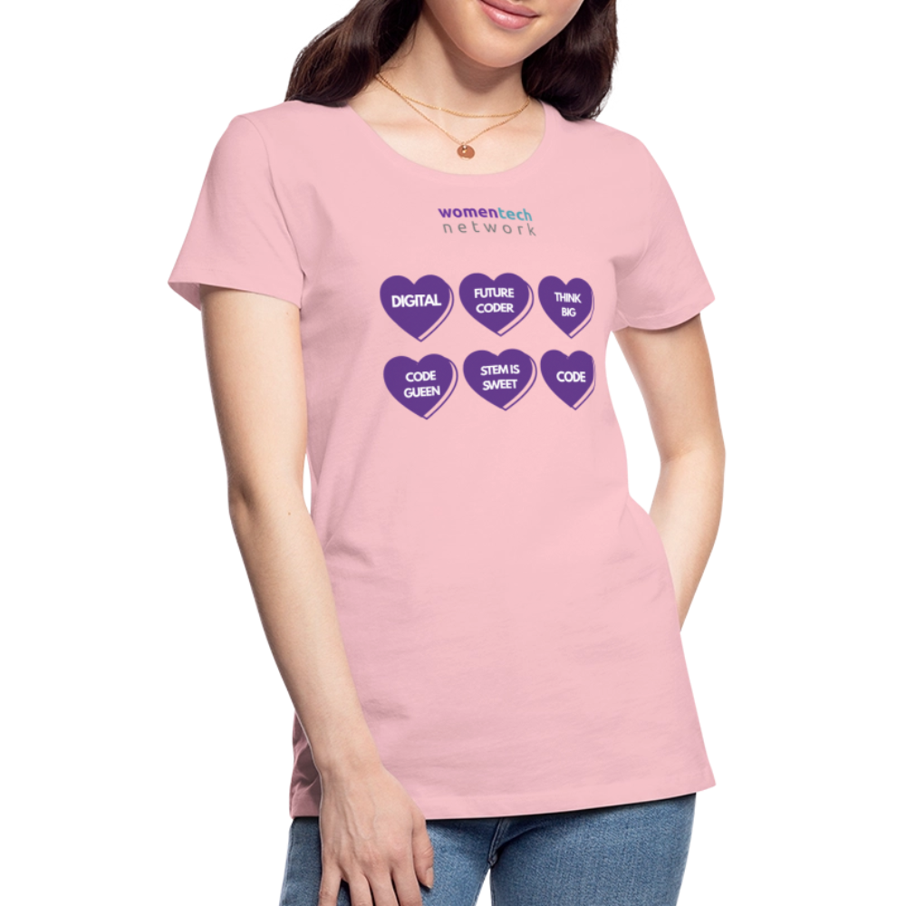 Women’s Premium T-Shirt - STEM Day Edition - pink