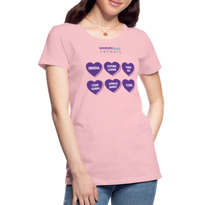 Women’s Premium T-Shirt - STEM Day Edition - pink