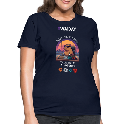 Women's T-Shirt - Women In AI Day Edition - navy