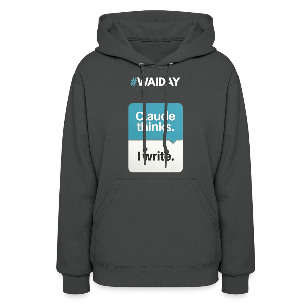 Women's Hoodie - Women In AI Day Edition - asphalt