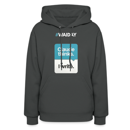 Women's Hoodie - Women In AI Day Edition - asphalt