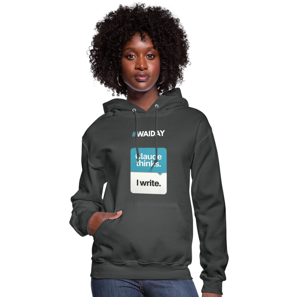 Women's Hoodie - Women In AI Day Edition - asphalt