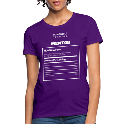 Women's T-Shirt - National Mentoring Day Edition - purple