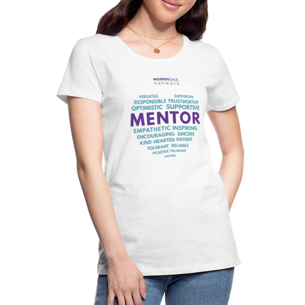 Women’s Premium T-Shirt - National Mentoring Day Edition - white