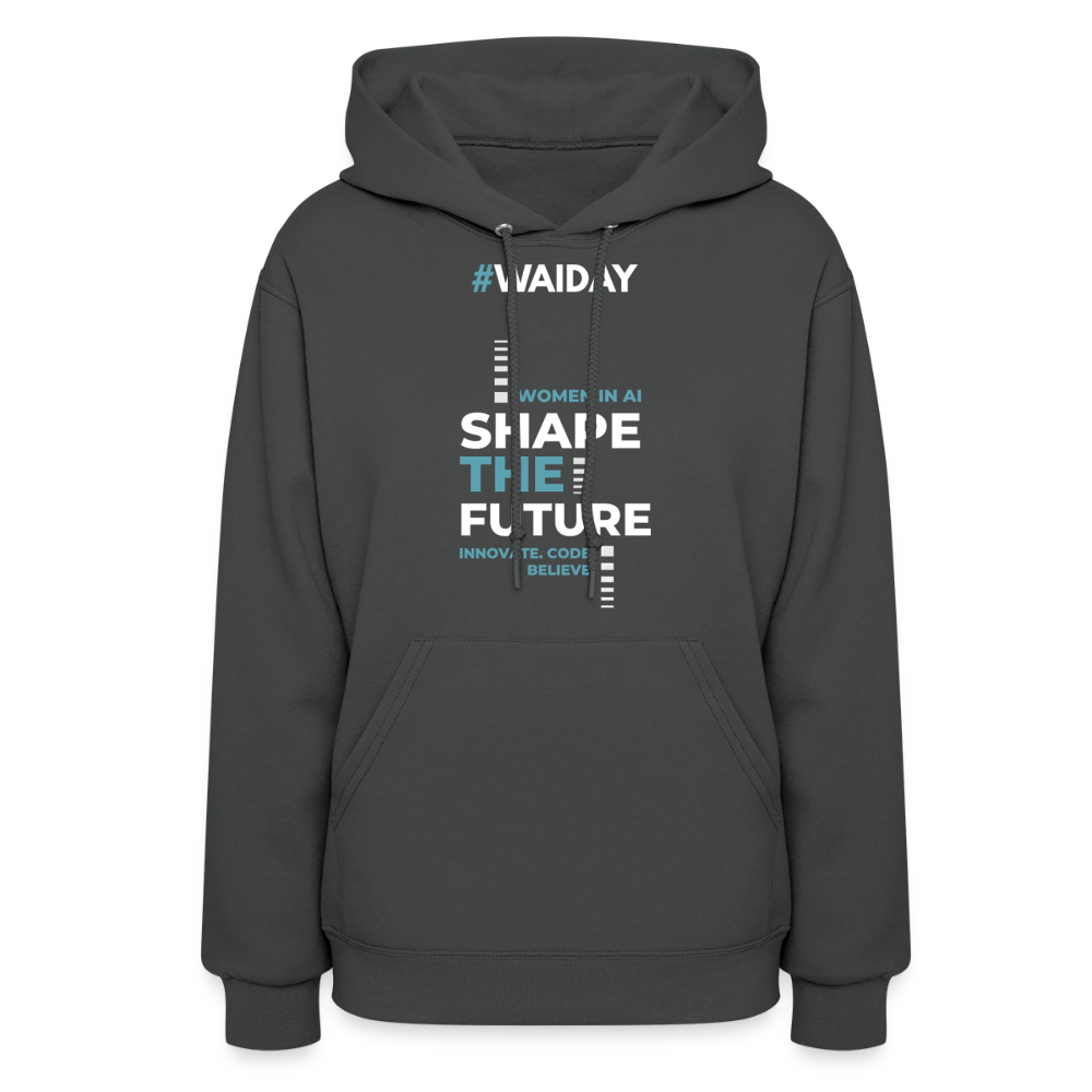 Women's Hoodie - Women In AI Day Edition - asphalt