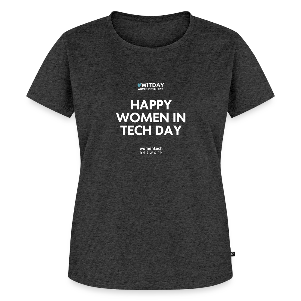 Women's Relaxed Fit T-Shirt - heather anthracite