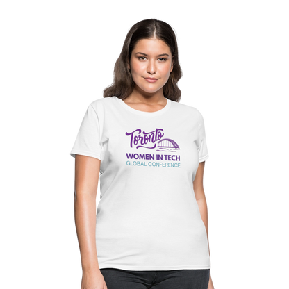 Women's T-Shirt - Women in Tech Global Conference Collection - white