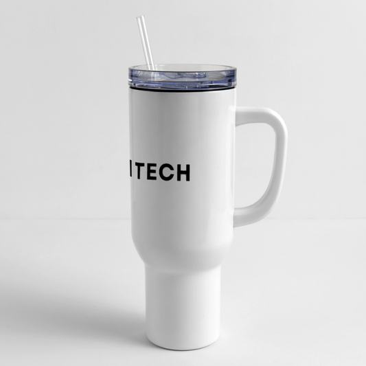 Chief in Tech 40 oz Travel Tumbler - white