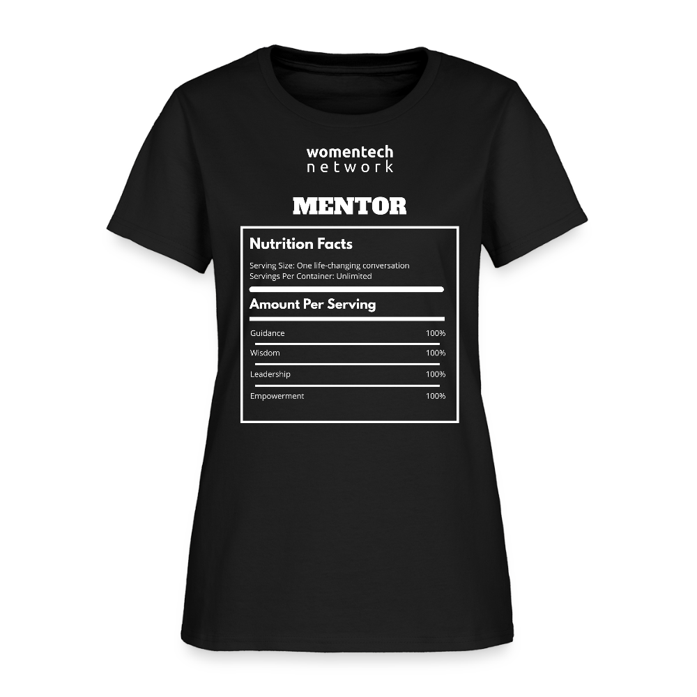 Women's T-Shirt - National Mentoring Day Edition - black
