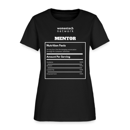 Women's T-Shirt - National Mentoring Day Edition - black