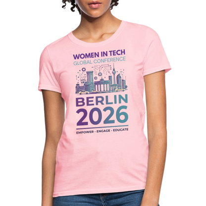 Women's T-Shirt - Women in Tech Global Conference Collection - pink