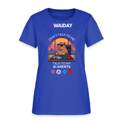 Women's T-Shirt - Women In AI Day Edition - royal blue