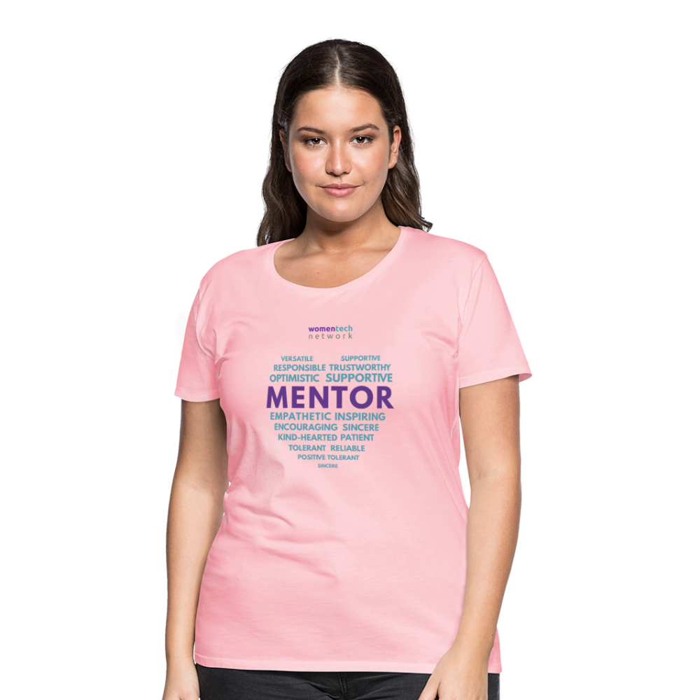 Women’s Premium T-Shirt - National Mentoring Day Edition - pink