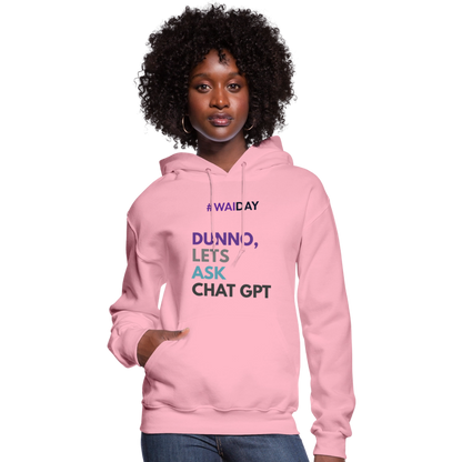 Women's Hoodie - Women In AI Day Edition - classic pink