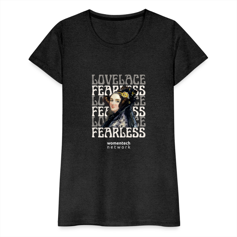 Women’s Premium T-Shirt - Ada Lovelace Edition - charcoal grey