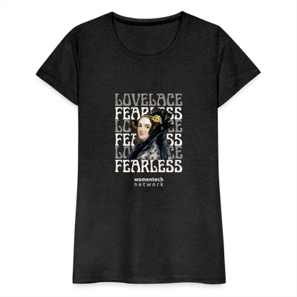 Women’s Premium T-Shirt - Ada Lovelace Edition - charcoal grey