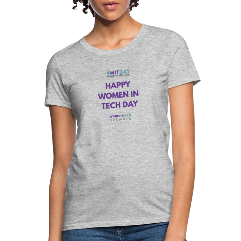 Women's Relaxed Fit T-Shirt - heather gray