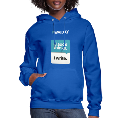 Women's Hoodie - Women In AI Day Edition - royal blue