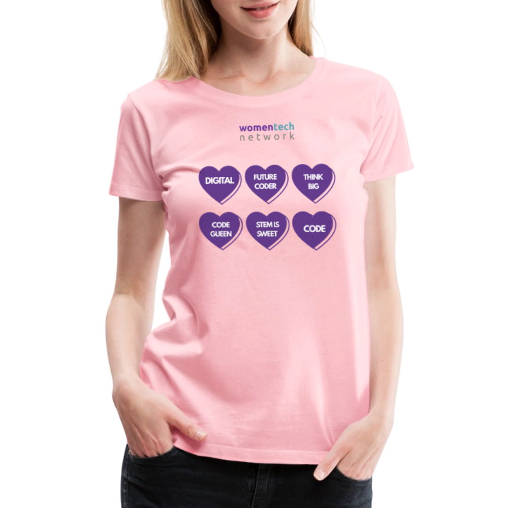 Women’s Premium T-Shirt - STEM Day Edition - pink