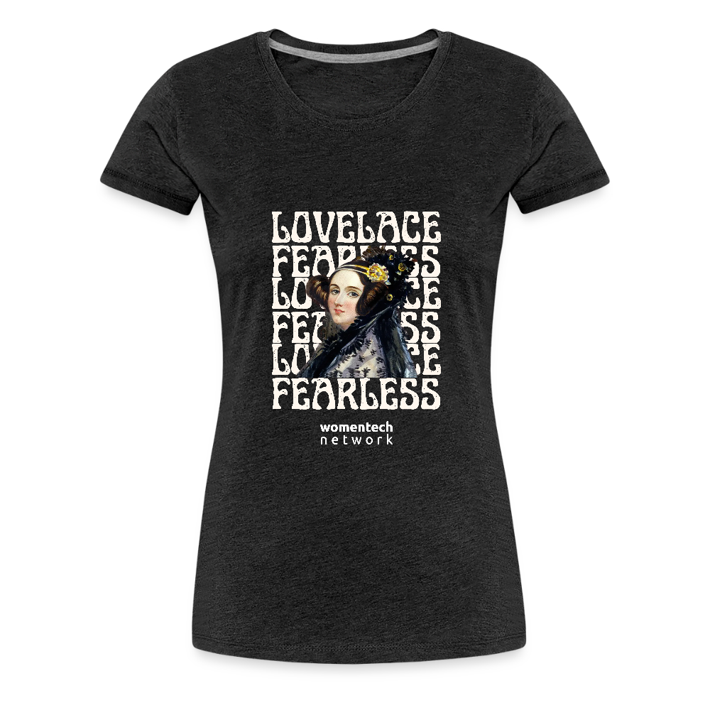 Women’s Premium T-Shirt - Ada Lovelace Edition - charcoal grey