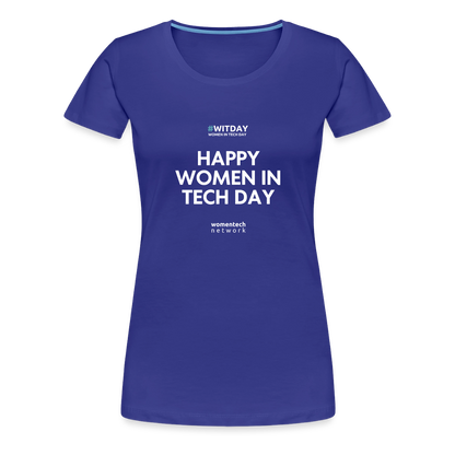 Women's Relaxed Fit T-Shirt - royal blue