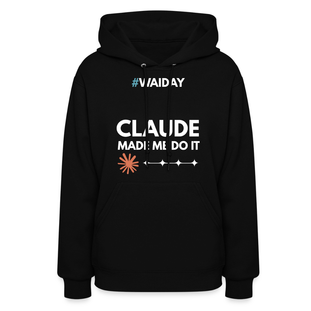 Women's Hoodie - Women In AI Day Edition - black
