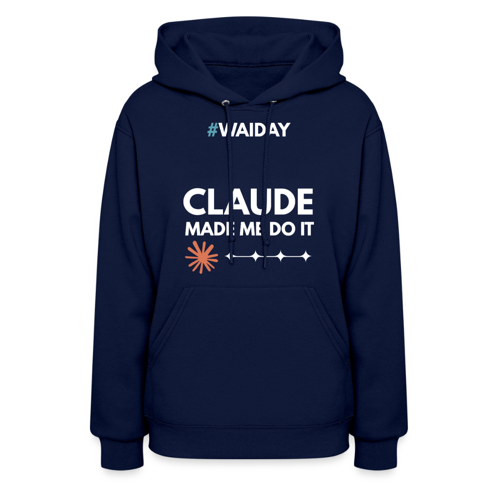 Women's Hoodie - Women In AI Day Edition - navy