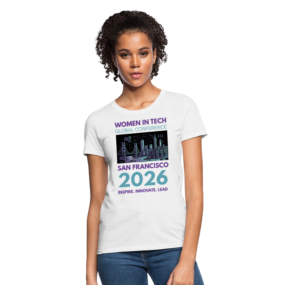 Women's T-Shirt - Women in Tech Global Conference Collection - white