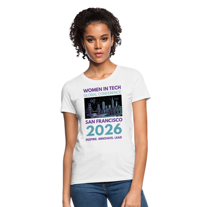 Women's T-Shirt - Women in Tech Global Conference Collection - white