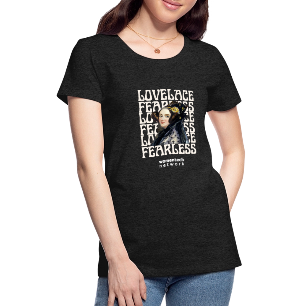 Women’s Premium T-Shirt - Ada Lovelace Edition - charcoal grey