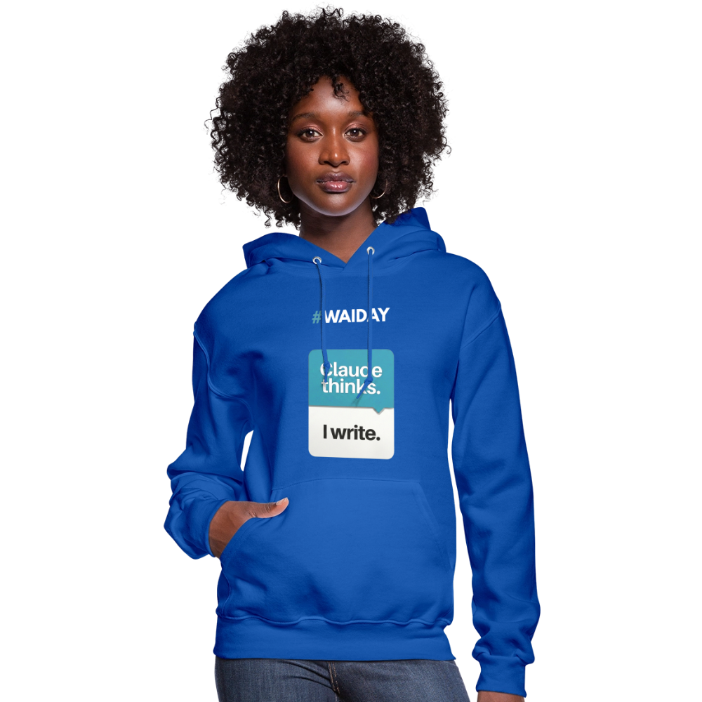 Women's Hoodie - Women In AI Day Edition - royal blue