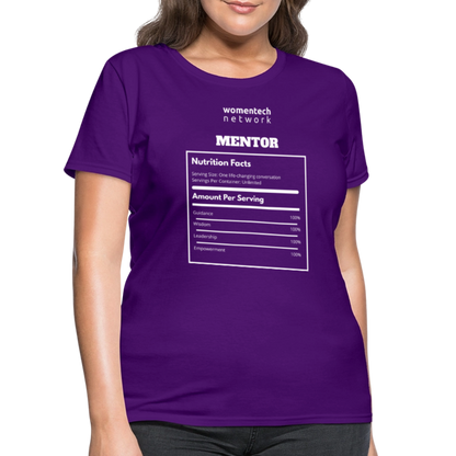Women's T-Shirt - National Mentoring Day Edition - purple