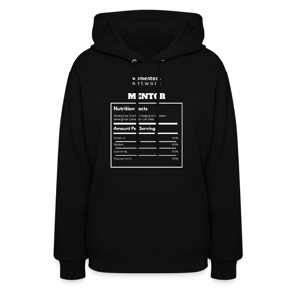 Women's Hoodie - National Mentoring Day Edition - black