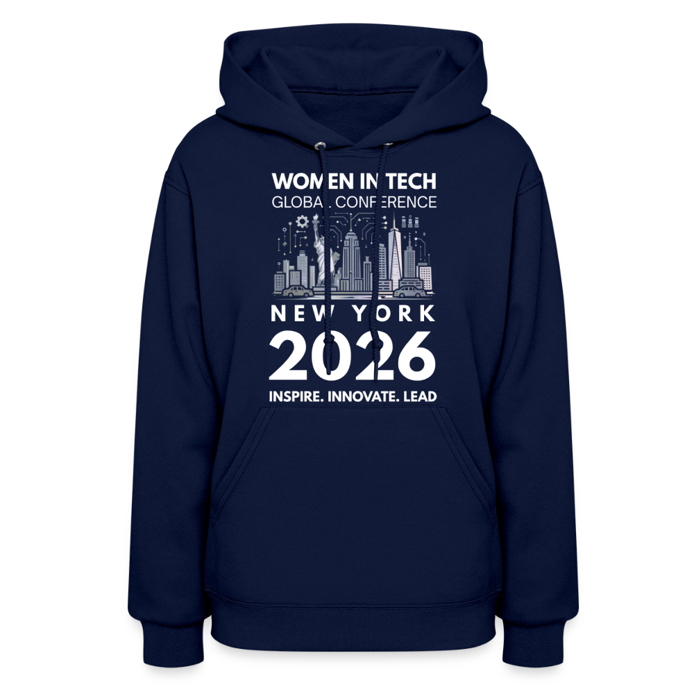 Women's Hoodie -  Women in Tech Global Conference Collection - navy