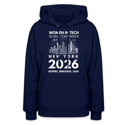 Women's Hoodie -  Women in Tech Global Conference Collection - navy