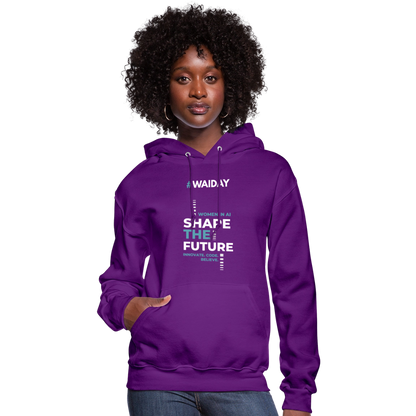 Women's Hoodie - Women In AI Day Edition - purple