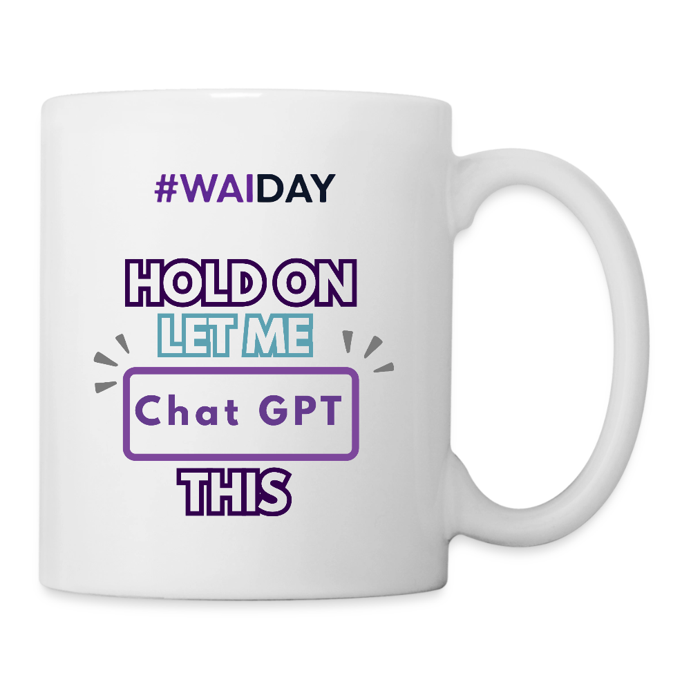 Coffee/Tea Mug - Women In AI Day Edition - white
