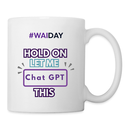 Coffee/Tea Mug - Women In AI Day Edition - white
