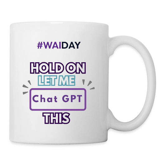 Coffee/Tea Mug - Women In AI Day Edition - white