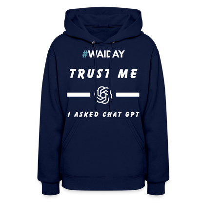 Women's Hoodie - Women In AI Day Edition - navy