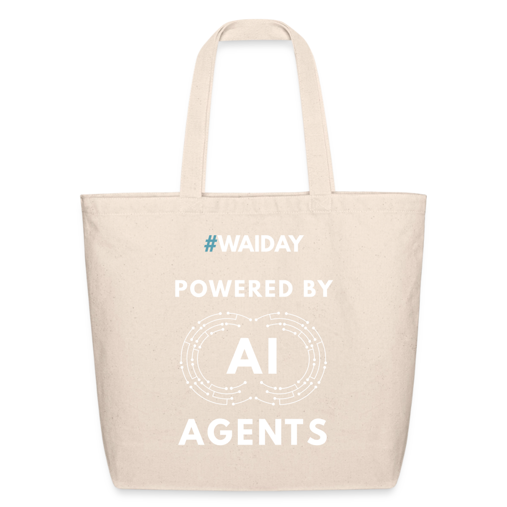 Eco-Friendly Cotton Tote - Women In AI Day Edition - natural